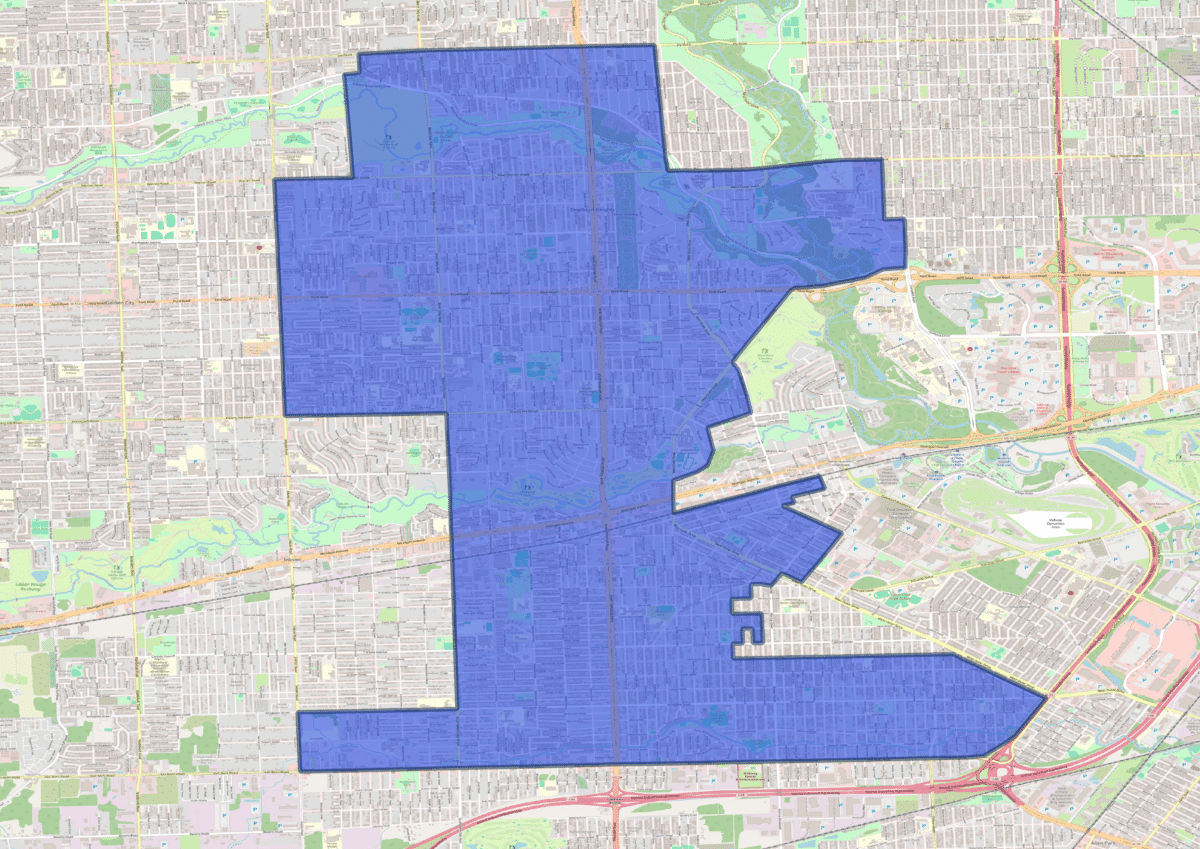 Michigan House District 15 map